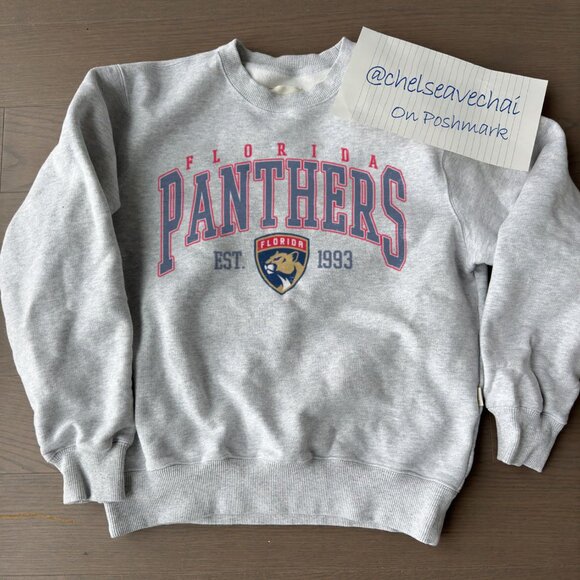 Vintage Florida Panthers Hockey Sweatshirt, Retro NHL Florida Panthers Shirt Tee - Picture 1 of 2